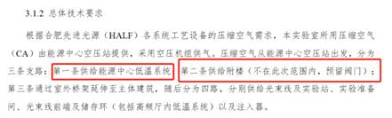 中国科技大学合肥先进光源国家重大科技基础设施项目-压缩空气系统和特气系统更正公告